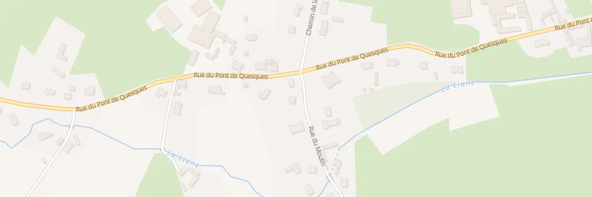 Plan du 2B Rue du Moulin à Quesques