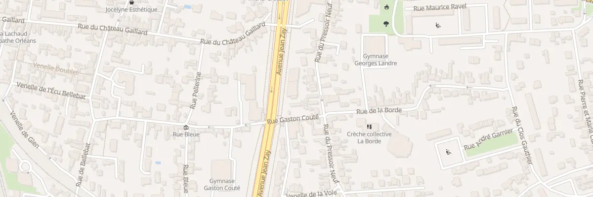 Plan du 97B Rue du Pressoir Neuf à Orléans