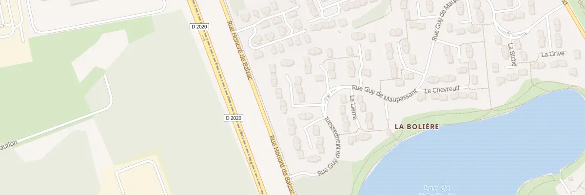 Plan du 77 Rue Guy de Maupassant à Orléans