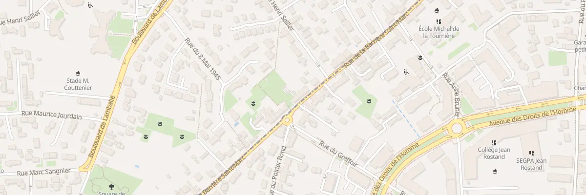 Plan du 61 Rue de la Barrière Saint-Marc à Fleury-les-Aubrais