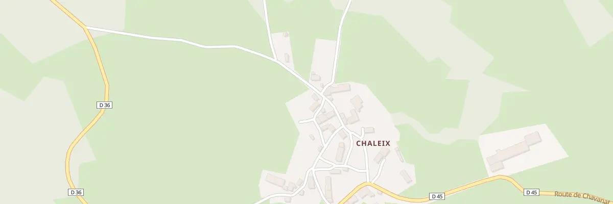 Plan du 5044 Chaleix à Vidaillat
