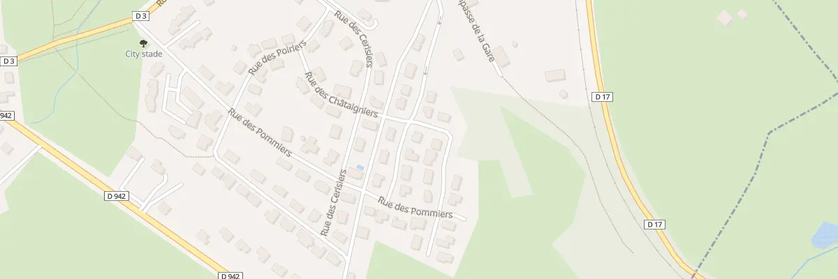 Plan du 9 Rue des Mûriers à Sainte-Feyre