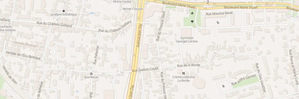 Plan du 103B Rue du Pressoir Neuf à Orléans