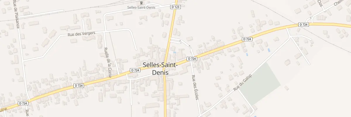 Plan du 5 Rue de Bourgogne à Selles-Saint-Denis