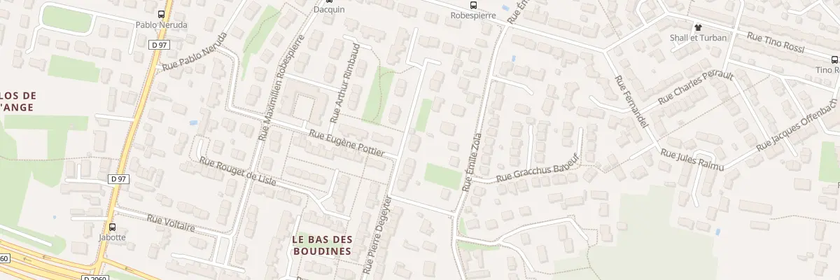 Plan du 34 Rue Pierre Degeyter à Fleury-les-Aubrais