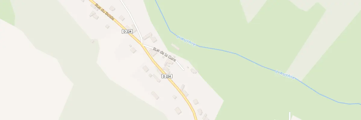 Plan du 3 Rue de la Gare à Dompierre-sur-Authie