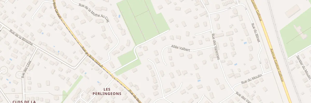 Plan du 8 All Valbert à Saint-Jean-le-Blanc