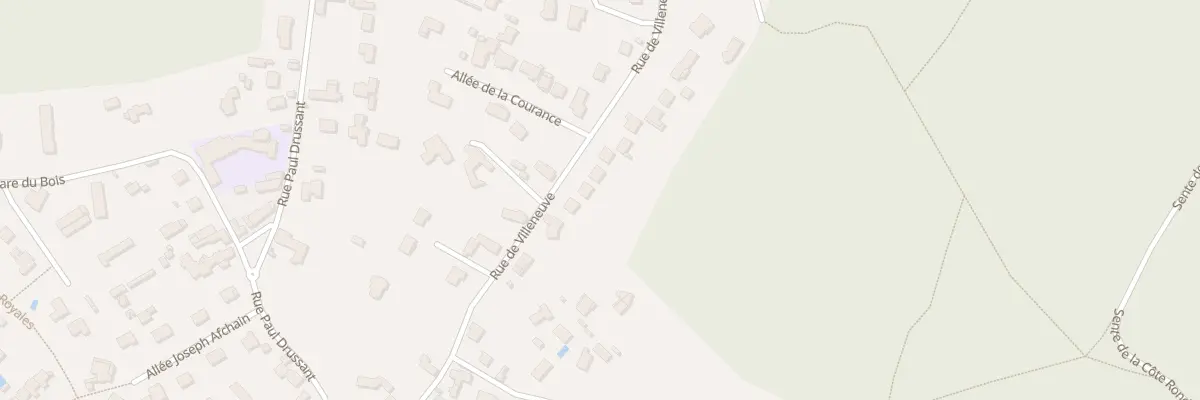 Plan du 14 Rue de Villeneuve à Maurepas