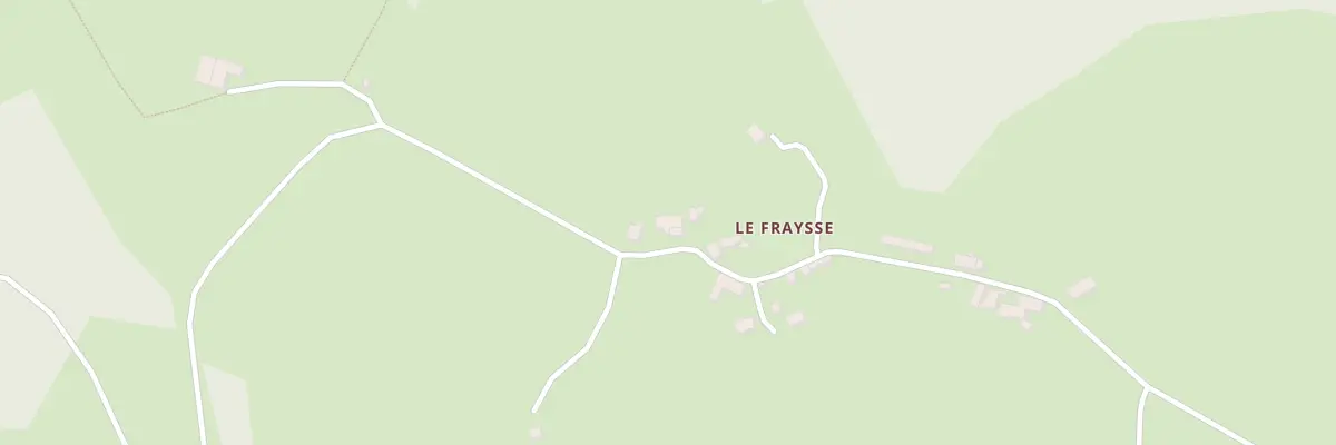 Plan du 3 Le Fraysse à Saint-Bonnet-Elvert