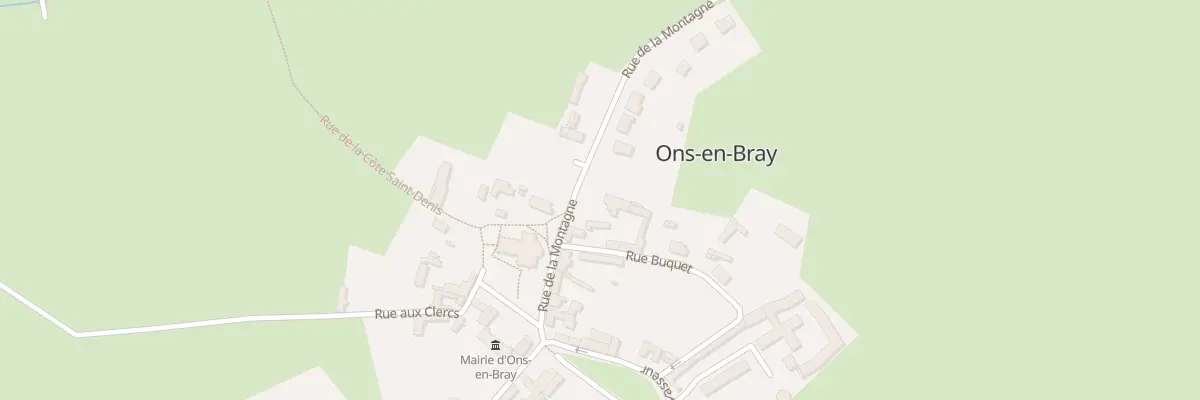Plan du 354 Rue de la Montagne à Ons-en-Bray