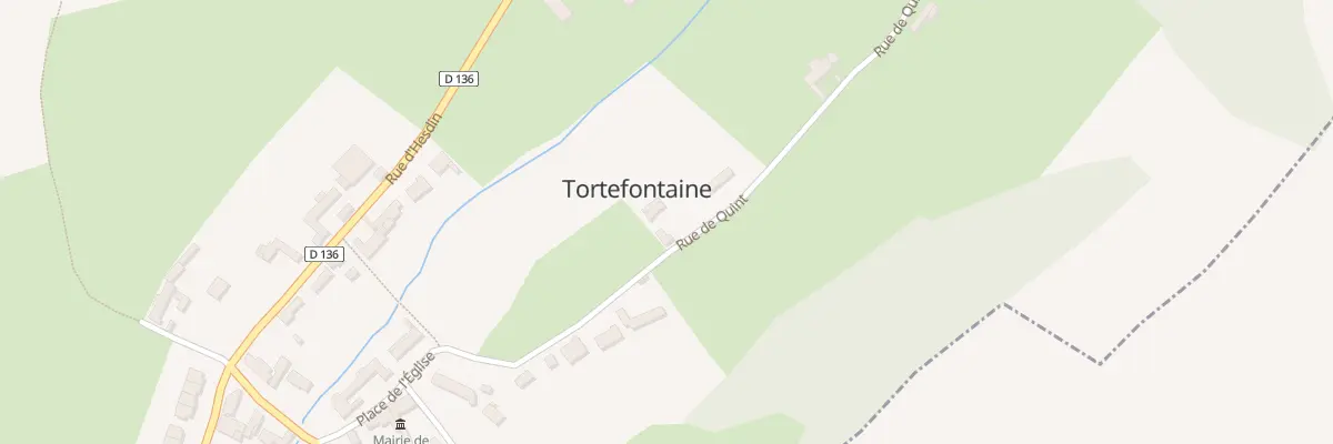 Plan du 7 Rue du Quint à Tortefontaine