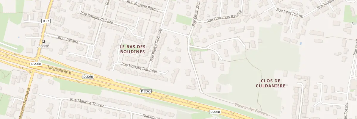 Plan du 91 Rue Emile Zola à Fleury-les-Aubrais