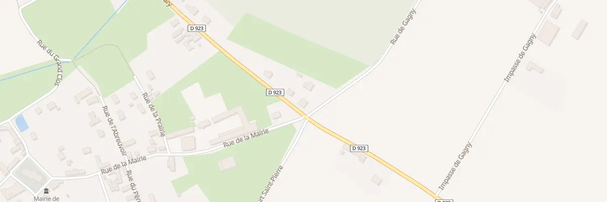 Plan du 1B Rue de Gagny à Loconville