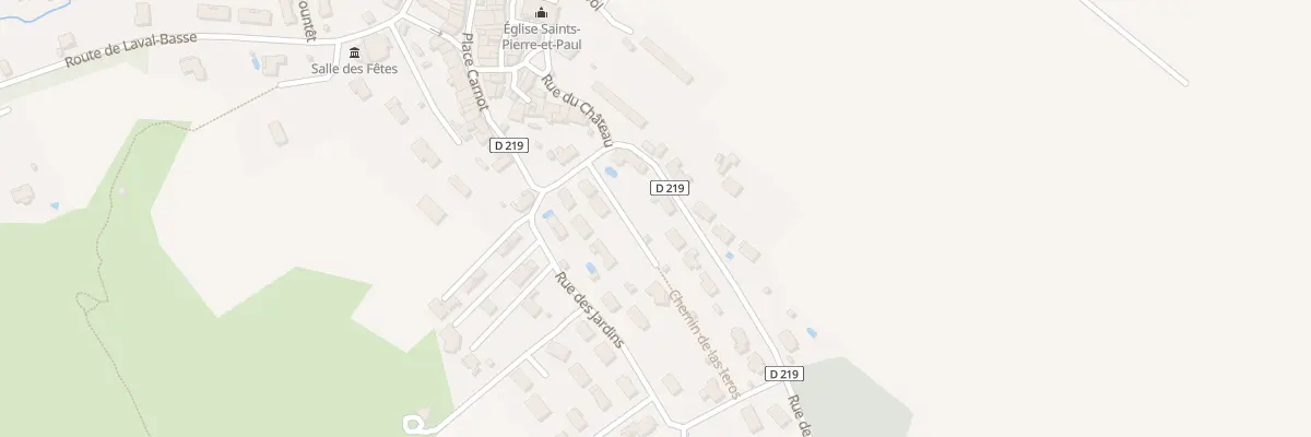 Plan du 5279 Che de la Coumelle à Villeneuve-la-Comptal