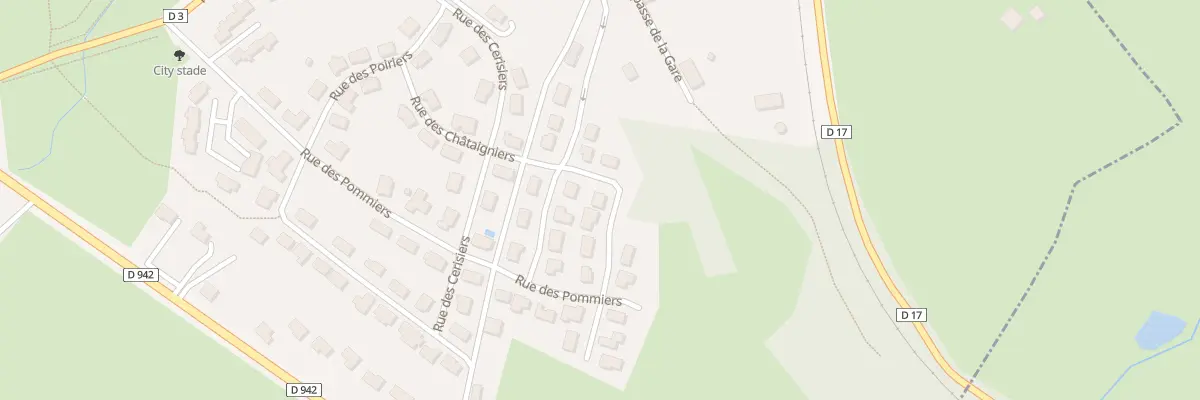 Plan du 2 Rue des Noisetiers à Sainte-Feyre