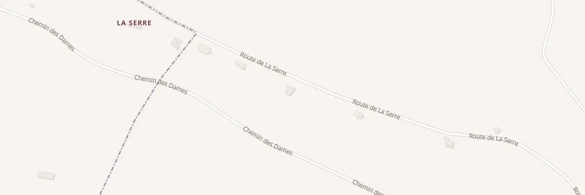Plan du 5131 La Serre à Montgey