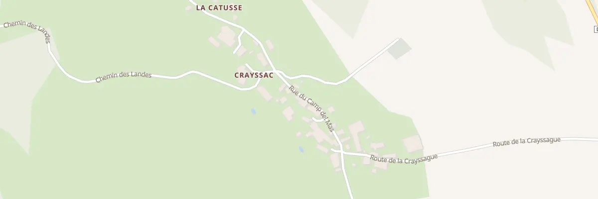 Plan du 60 Rue du Camp del Mas à Saint-Laurent-les-Tours