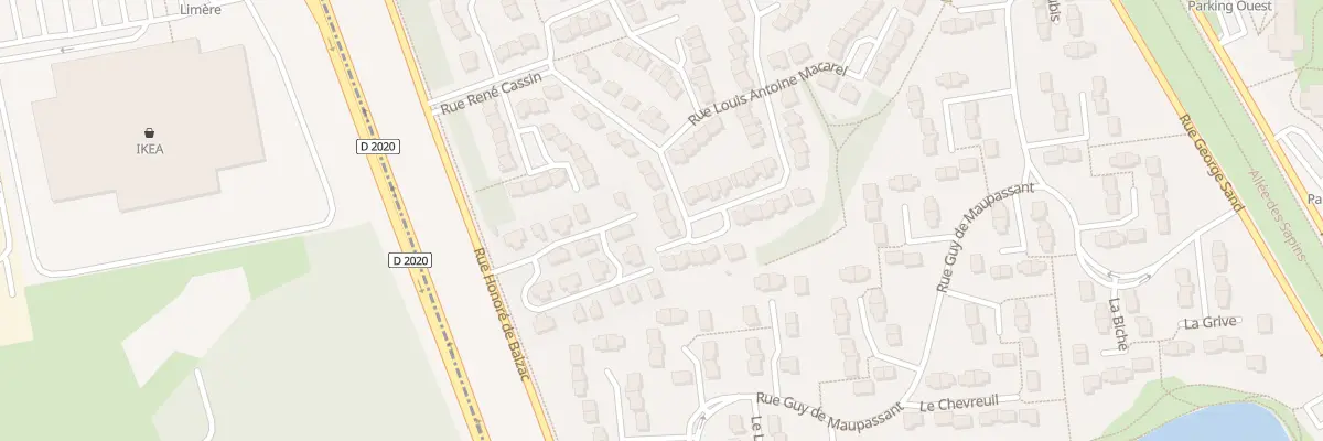 Plan du 18 Rue René Cassin à Orléans