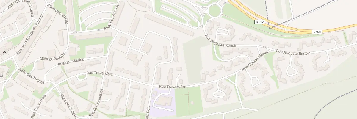 Plan du 51 Rue Traversière à Meulan-en-Yvelines