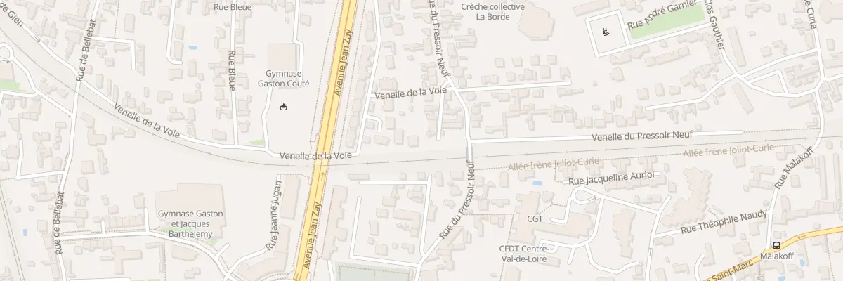 Plan du 65 Rue du Pressoir Neuf à Orléans