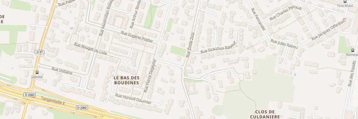 Plan du 99 Rue Emile Zola à Fleury-les-Aubrais