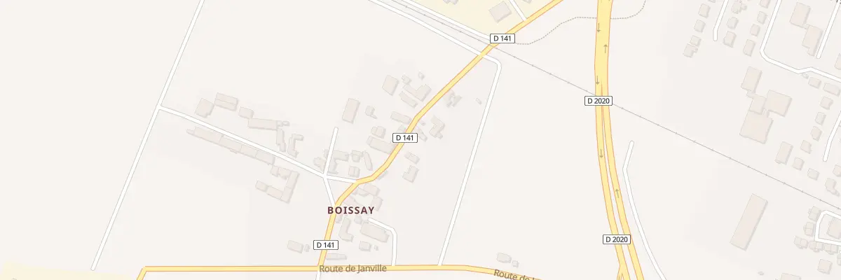 Plan du 7 Le Grand Boissay à Toury
