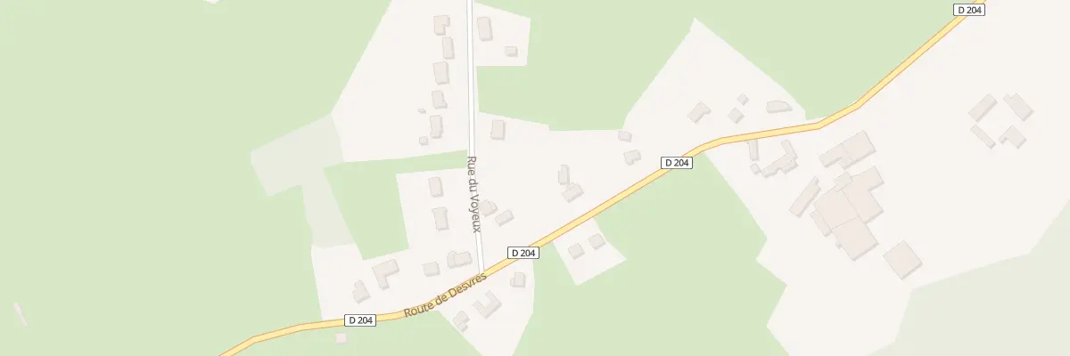 Plan du 50 Rte de Desvres à Lottinghen