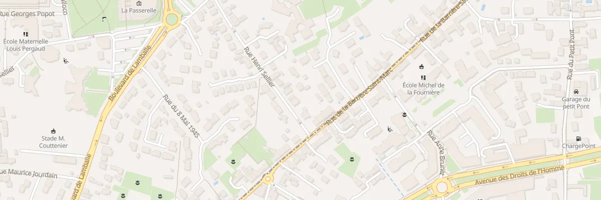 Plan du 6 Rue Henri Sellier à Fleury-les-Aubrais