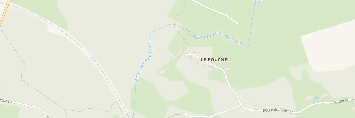 Plan du 5093 Le Pournel à Cambes