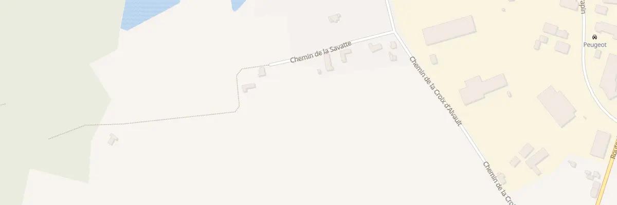 Plan du 110 Cr de la Savatte à La Ferté-Saint-Aubin