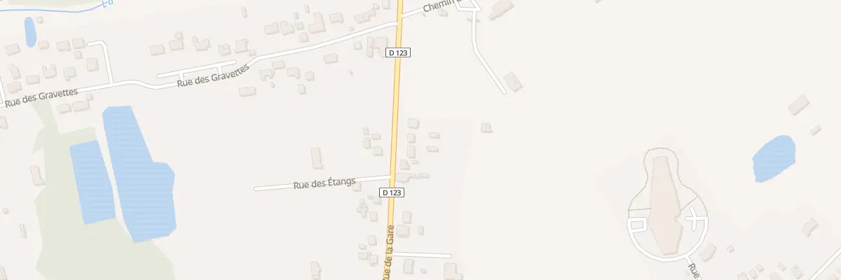 Plan du 32 Rue de la Gare à Selles-Saint-Denis