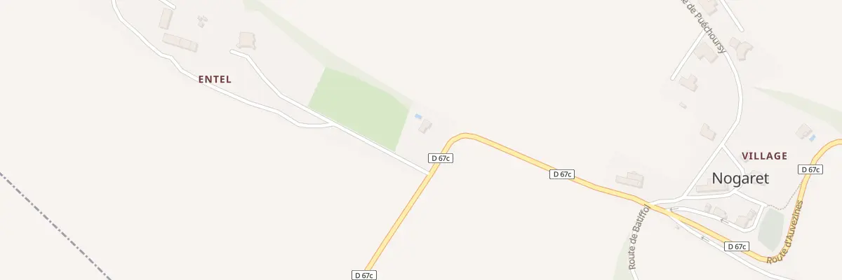 Plan du 254 Rte de Saint-Julia à Nogaret