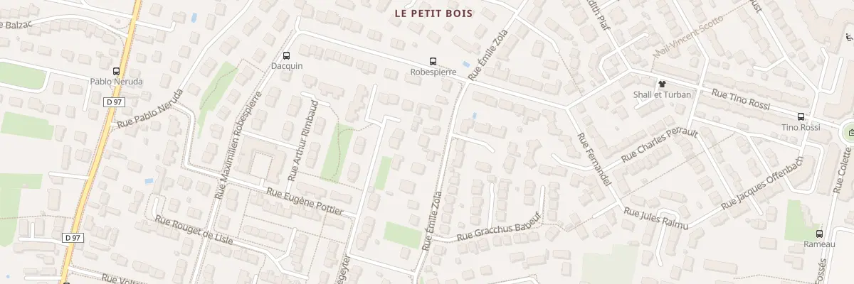 Plan du 111 Rue Emile Zola à Fleury-les-Aubrais