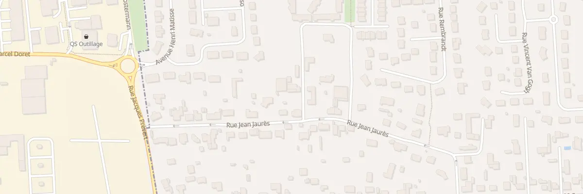 Plan du 326 Rue Jean Jaurès à Marck