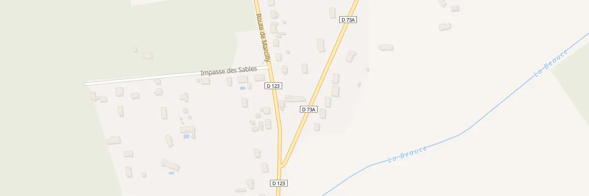 Plan du 1 Rte de Saint-Viatre à Selles-Saint-Denis