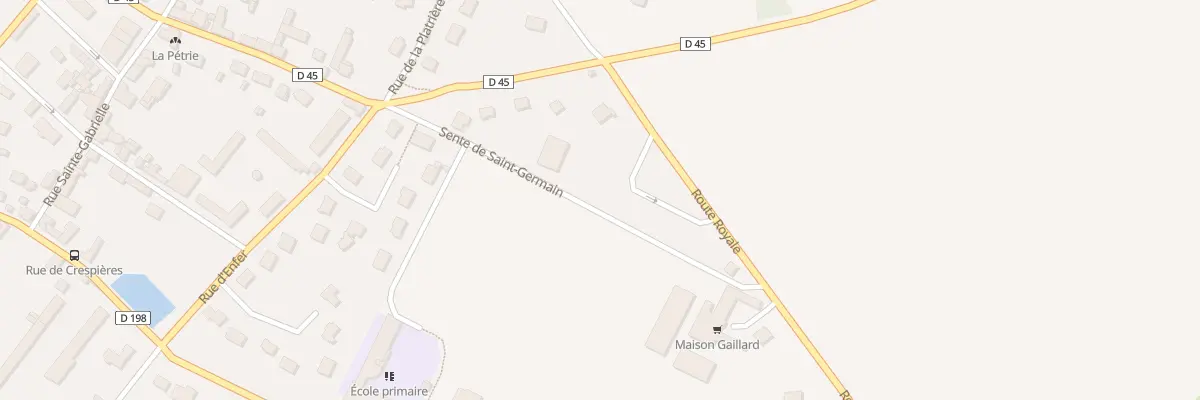 Plan du 12 Rue Cassini aux Alluets-le-Roi
