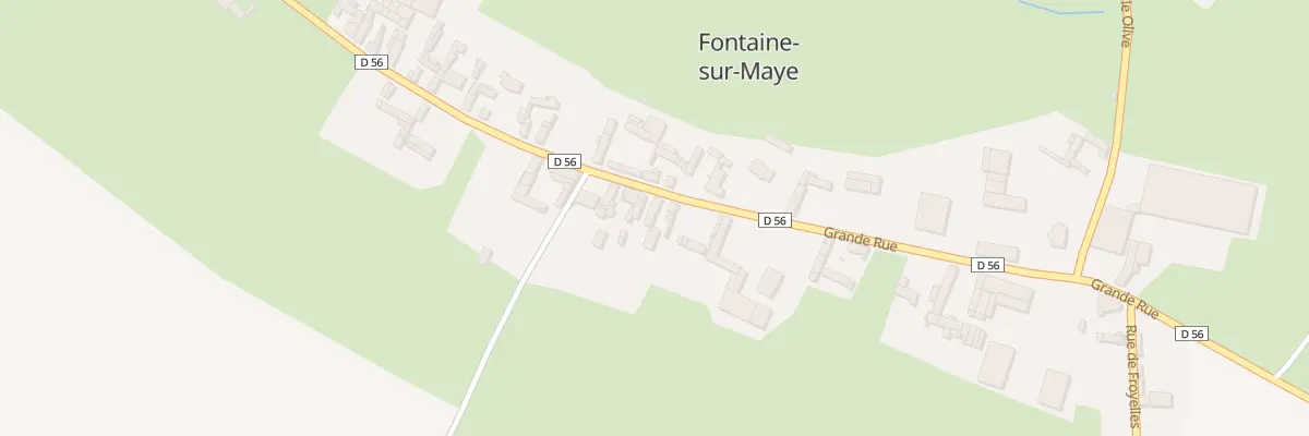 Plan du 18 Gr Grande Rue à Fontaine-sur-Maye
