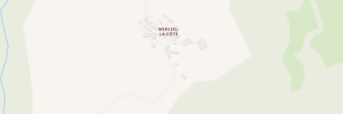 Plan du 9 Merciel à Tarnac