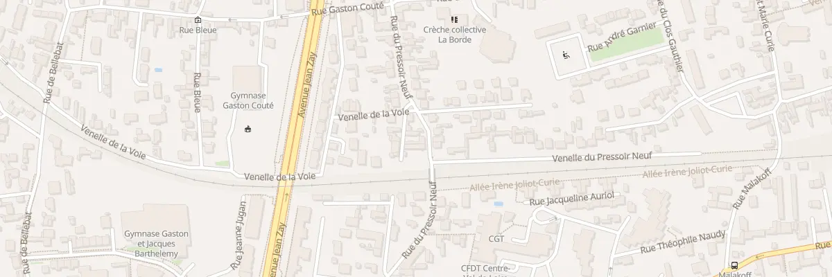 Plan du 53 Rue du Pressoir Neuf à Orléans