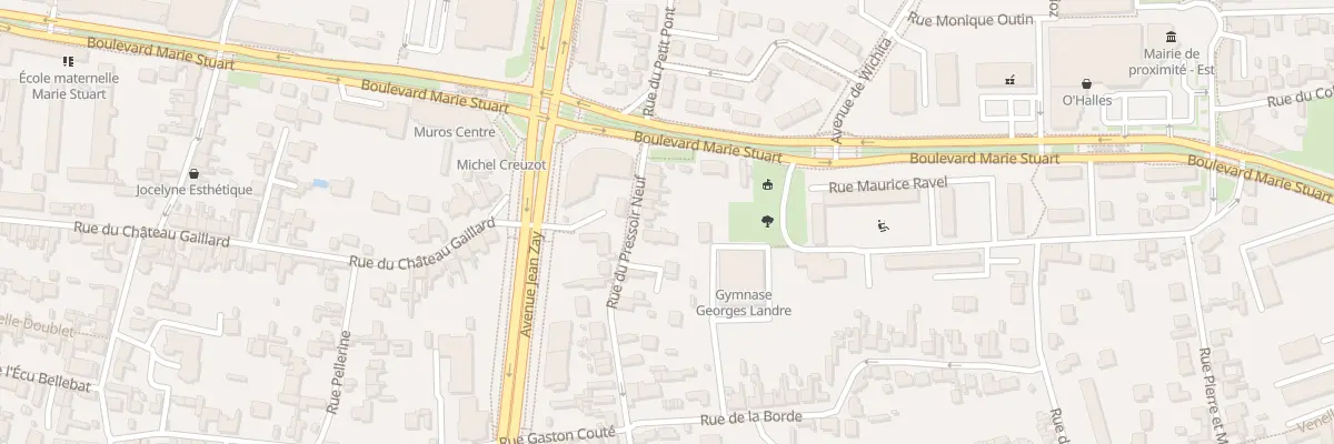 Plan du 68 Rue du Pressoir Neuf à Orléans