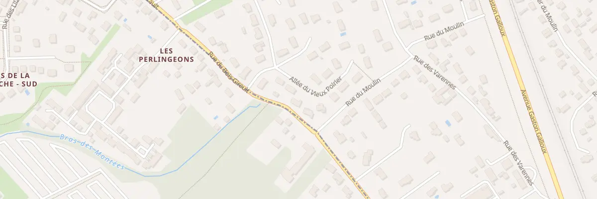 Plan du 4 All du Vieux Poirier à Saint-Jean-le-Blanc