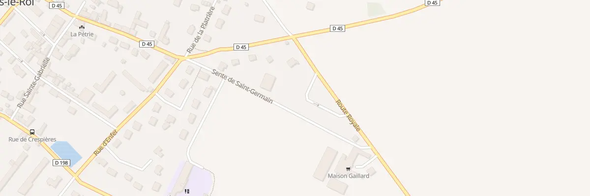Plan du 10 Rue Cassini aux Alluets-le-Roi