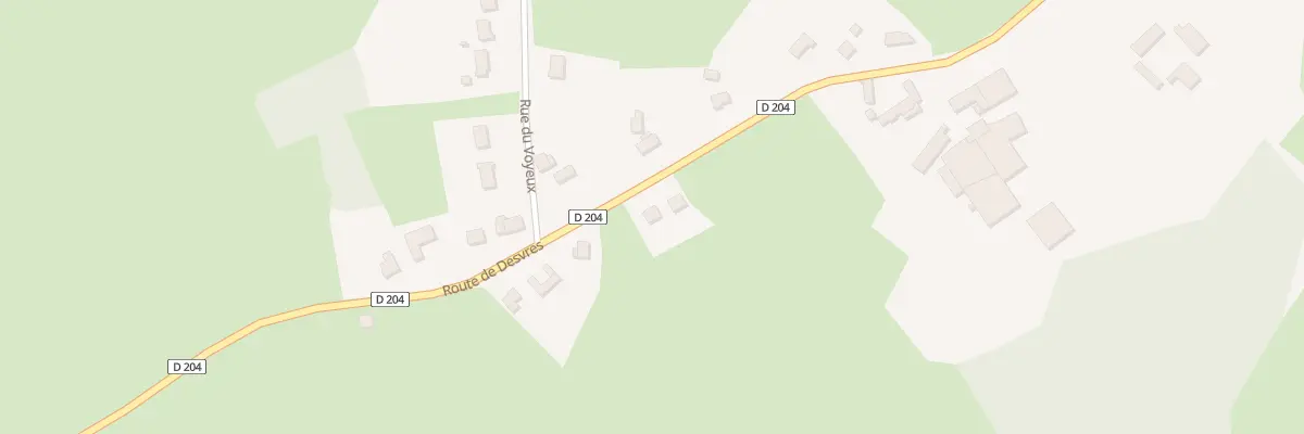 Plan du 45 Rte de Desvres à Lottinghen