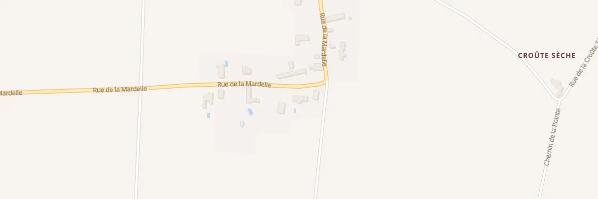 Plan du 497 Rue de la Mardelle à Chevilly