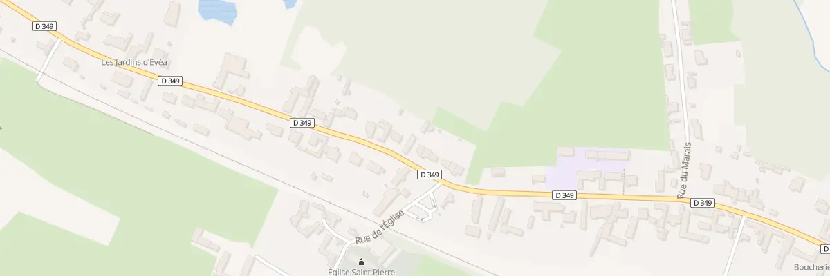 Plan du 690 Rte de Montreuil à Maresquel-Ecquemicourt