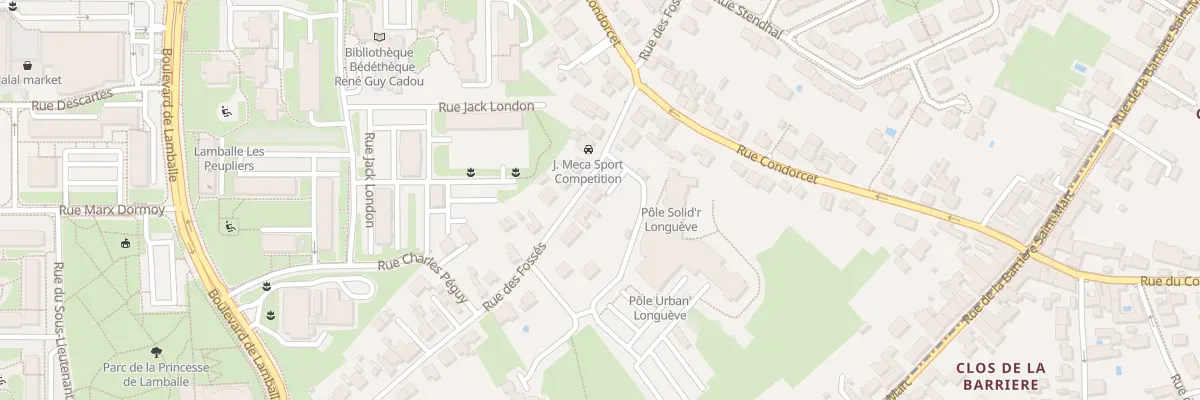 Plan du 62 Rue des Fossés à Fleury-les-Aubrais