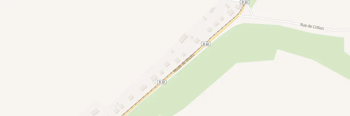 Plan du 18 Rte de Gisors à Crillon