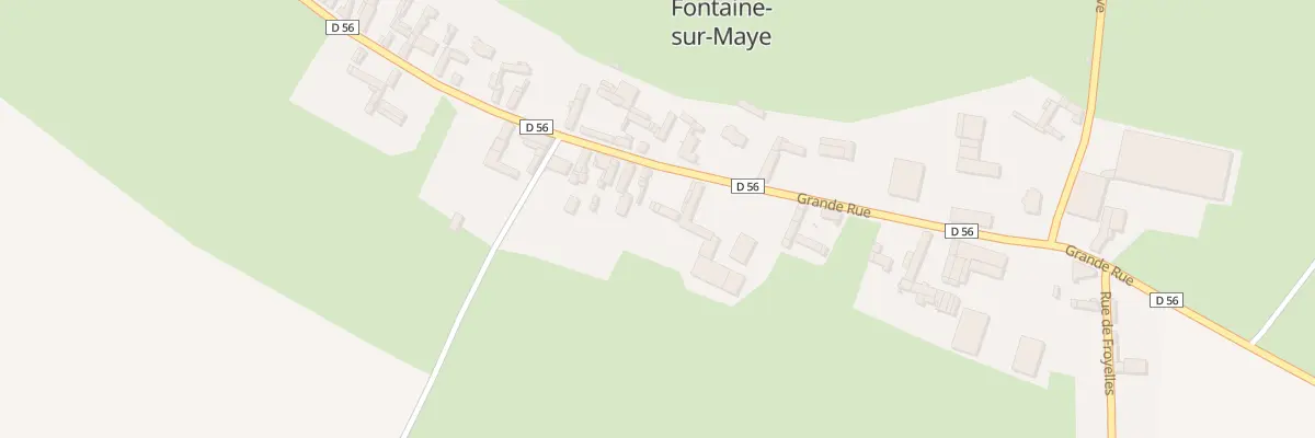 Plan du 16 Gr Grande Rue à Fontaine-sur-Maye