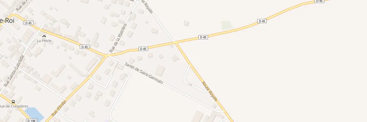 Plan du 2 Rue Cassini aux Alluets-le-Roi