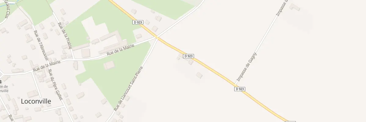 Plan du 1 Rue Savary à Loconville